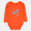 B.X You Look Awesome Zebra Orange Body Suit 4425