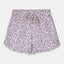 HM Tousle Cord Leopard Print White Bubble Shorts 4125