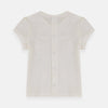 KB Mice Family Applic Flower White Tshirt 4105