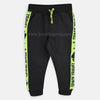 KK Side Green Stripe Dark Grey Fleece Trouser 7968