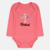 B.X Coolest Daddy Embroided T.Pink Body Suit 4240