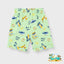 Chico Cute Island Surf Green Light Weight Shorts 10967