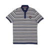 U.S Polo Assn. Gray and Blue Stripe Polo
