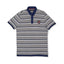 U.S Polo Assn. Gray and Blue Stripe Polo