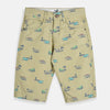 RC Dino Khaki Cotton Shorts 4273