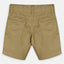 RC Embroidered Eagle Khaki Color Cotton Shorts 4272