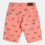 RC Dino Print Light Orange Shorts 4271