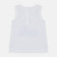 TX Applic Bird Print Sleeveless White Top 4455