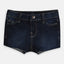 KB Rough Bottom Dark Blue Girls Denim Shorts 4477