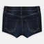 KB Rough Bottom Dark Blue Girls Denim Shorts 4477