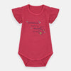 B.X Grandma Sweet Bee Dark Pink Body Suit 4582