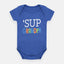 B.X Sup Grandpa Blue Body Suit 4588