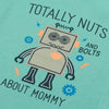 B.X Totally Nuts Robot Dark Mist Body Suit 4587