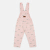 RC Bike Print Pink Cotton Dungaree 4595