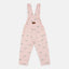 RC Bike Print Pink Cotton Dungaree 4595