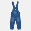 OSH Double Shade Front Pocket Light Blue Denim Dungaree 4592