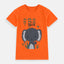 B.X Be Happy Baby Elephant Orange Tshirt 4675