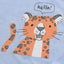 B.X Hello Tiger Light Blue Body Suit 4677