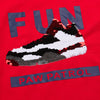 PP Fun Sequence Shoes Red Tshirt 4622