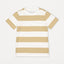OK Slub Mustard & White Stripe Pocket Tshirt 4214