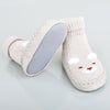 Bear Face Brown Comfortable Socks Booties 7650
