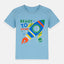 B.X Ready To Explore Rocket Light Blue Tshirt 4981