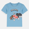B.X Trouble Maker Tom & Jerry Light Blue Tshirt 4975