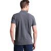 GAP Solid Charcoal Grey Pique Polo Shirt (Label Removed)