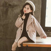 XG Front 2 Bottom Turned Pocket Beige Coat 10546