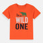 B.X I Am Wild One Printed Orange Tshirt 5088