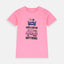 B.X Girls Can Do Anything Pink Tshirt 7040
