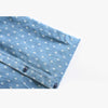 SPF Printed Denim Blue Casual Shirt