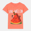 B.X Uni Melon Corel Tshirt 7346