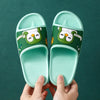 K.Bear Penguin Dark Green Top Green Soft Slippers 4902
