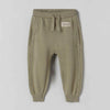 ZA Always Optimistic Side Tape Washed Dull Olive Trouser 8037