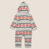 MS British Texture Knitted Woolen Romper 8093