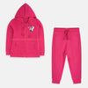 B.X Minnie Mice Print Shocking Pink Track Suit 8100