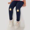 B.X Little Shine Sun Print Navy Blue Legging 7379