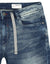 TK Zebra Cord Dirty Wash Blue Denim Shorts 9299