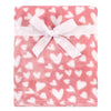 LF Cute Bunny Hearts Pink Blanket 7908