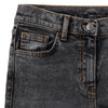 BW Washed Grey Rough Bottom Denim Plazo 9613