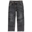BW Washed Grey Rough Bottom Denim Plazo 9613