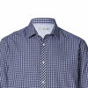 TRG Tailored Fit Check Navy Blue Australian Casual Shirt 8872