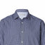 TRG Tailored Fit Check Navy Blue Australian Casual Shirt 8872