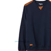 TRN Elbow Patches Blue Sweatshirt 457