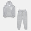 Ideal Variant Brooklyn 72 Foil Design Grey Velvet Tracksuit 8270