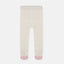 MS Pink Edges Off White Socks Legging 8289