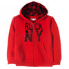 L&S Rock NY Red Hoodie 656