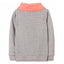 L&S Highneck Inter Galactic Grey and Pink Sweatshirt