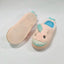 Shark Face Warm Light Pink Winter Slippers 8323